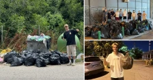 Не е срамота да чистиш, срамота е да фрлаш ѓубре: Запознајте го Филип кој ја чисти некултурата низ Скопје