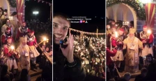 „Магично, магично“: Германецот Фин со вирално видео од атмосферата во Бигорскиот манастир на Велигден