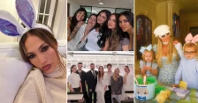 Бекамови, Парис Хилтон, Џенифер Лопез... Велигденските фотографии на славните 2026