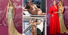 Релаксирана во бикини, гламурозна на црвениот тепих: Бела Хадид ужива на Азурниот брег