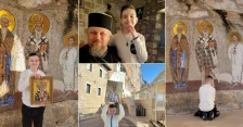 „Ти благодарам што го чуваш“: Амела со благодарност до Св. Василиј Острошки откако Леон прозборе по нејзина посета на Острог