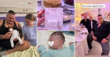 Бодибилдерката Мери Акиевска ја сподели првата семејна фотографија по породувањето, нејзиниот сопруг честеше мекици