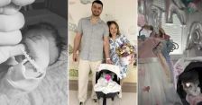 „Тина е дома“: Александра Јанева со новородената ќеркичка ја напушти болницата, сега ќе ужива во мајчинството