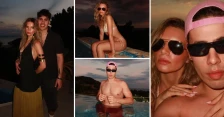 Зајдисонца, море и љубов: Young Dadi со девојката Ема се забавува на одмор на Тасос