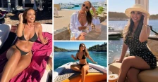 Водителката Ивана Јанковска во бикини и летни стајлинзи на одмор во Хрватска