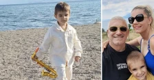 „Синко мој, дали некогаш ќе си се гушнеме?“: Пејачот Маријан Стојаноски со тага во срцето сподели фотографија од синчето кое почина на 5 години