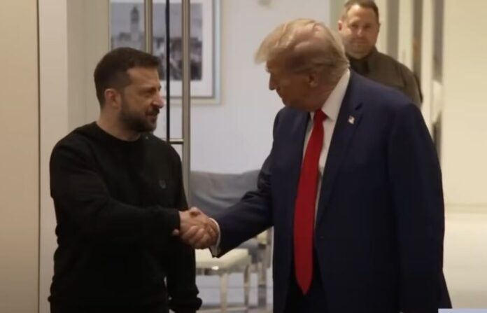 Зеленски ја поддржа идејата на Трамп да разговара со Москва врз основа на моменталната линија на фронтот