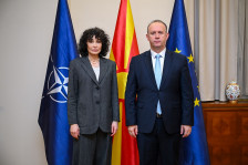 Гаши на средба со постојаната координаторка на ОН, Рита Колумбија