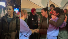 Европратеничката со македонско потекло, Ирена Јовева вечерва ја посети Дијана Хрка