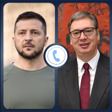 Вучиќ разговараше со Зеленски: Ќе одржуваме отворени канали за комуникација во наредниот период