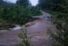 Надојдена Калковска Река, сообраќајот пренасочен