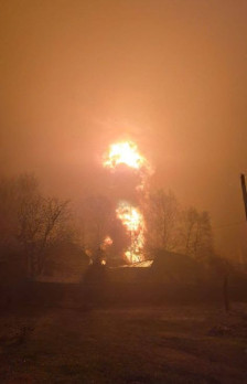 Украински дронови ги погодија резервоарите за гориво во Воронеж