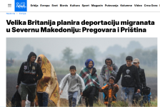 Еуроњуз објави за планот за мигранти: Велика Британија планира да депортира мигранти во Северна Македонија