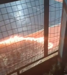 (Видео) Запалено игралиште за баскет во Радишани