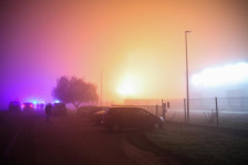 Голем пожар во фабрика за опасен отпад во Хрватска: граѓаните добиле смс да не излегуваат од дома