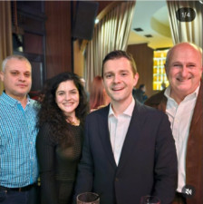 (Фото) Муцунски и Бучковски заедно на новогодишна прослава