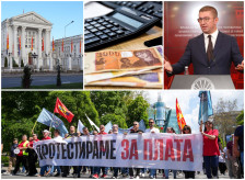 НАМАЛУВАЊЕ НА ПЛАТИТЕ ВО ЈАВНИОТ СЕКТОР ОД 10 ДО 20 ИЛЈАДИ?! ССМ ќе поднесе иницијатива до Уставниот суд, ако нема реакција ќе следуваат протести и штрајкови!