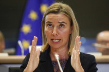 Федерика Могерини пуштена на слобода