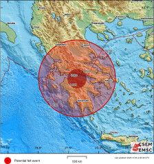 Силен земјотрес вечерва ја погоди Грција