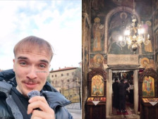 (Видео) Германецот Финн, кој ја направи Македонија свој дом, шокиран: Не можам да верувам – црква стара 1000 години, фала му на Бог што дојдов во рајот!