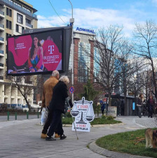 Герила акции во Скопје, Струмица и Гостивар: Младите ја прекинуваат нормализацијата на корупцијата