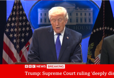 Трамп изјави дека е „срамна“ одлуката на Врховниот суд за царините