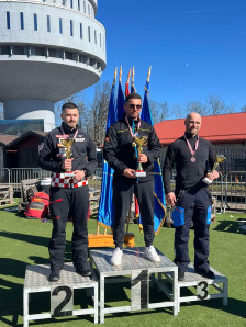 Припадник на САЕ „Тигар“ најдобар во велеслалом на меѓународен полициски натпревар