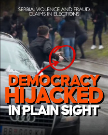 (Видео) Тадиќ: Kако фашистите на Мусолини, Вучиќ испрати свои орди со насилници на местата каде што се одржуваат денеска локалните избори