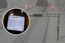 Снежен хаос во Хрватска: Затрупани автопати и пораки со предупредување до граѓаните