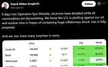 Ирански министер за надворешни работи се потсмева на САД: „Операција епска грешка“