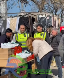 (Видео) Акција на МВР и Град Скопје во Шуто Оризари – Дислоцирани ситните продавачи