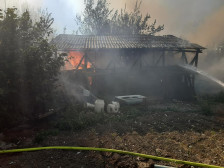 Паланчанец запалил штала со пет тони сено