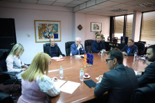 Генералниот Секретар на Меѓународната Конфедерација на Синдикати и Трендафилов на средба со Дурмиши