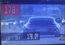 Возел 187 km/h на место каде е дозволено 80 – Возилото е одземено!