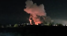 (Видео) Силна експлозија во термоцентрала во Букурешт