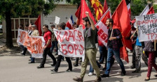 Левица го поддржува протестот на работниците и синдикатите на 1 Мај
