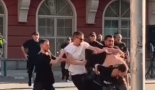 МВР се огласи: Еве колку лица се уапсени по тепачката на протестот на албанските студенти