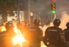 (Видео) Гори Белград!