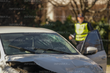 Две сообраќајки во Скопје: Камион и автомобил се судрија на обиколница, мотор и кола во Аеродром