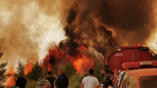 Вонредна состојба во Грција: Беснее огромен пожар