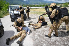 Полициската ЕБР го промовираше засилувањето – новите припадници ги прикажаа своите вештини