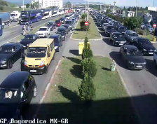 Километарски колони на ГП Богородица