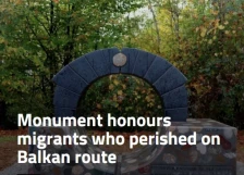 Словенија: Подигнат споменик за мигрантите погребани во неименувани гробови, а кои загинале на Балканската рута - Либертас
