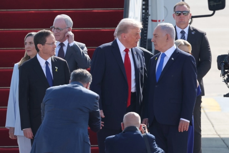 ФОТО: Трамп пристигна во Израел - Либертас