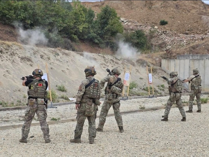 Специјалните армиски сили на Албанија, Косово, Хрватска и САД одржаа заедничка вежба - Либертас