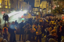 Неколкумина уапсени при судири меѓу полицијата и пропалестински демонстранти во Антверпен  - Либертас