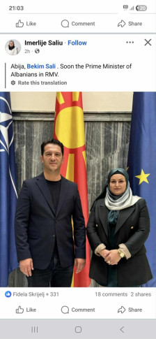 Беким Сали наскоро ќе стане премиер на Албанците во С. Македонија: За сопaртијката на Сали новиот вицепремиер за Албанците ќе биде премиер во владата на Мицкоски - Либертас