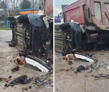 Се преврте автомобил по судир со камион - Либертас