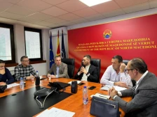 Состанок во ЦУК поради лизгање на земјиште во близина на улиците „Белградска“ и „Патеније Зографски“ во Скопје - Либертас