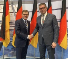 Министерот за надворешни работи на Германија Јохан Вадефул во посета на Скопје - Либертас